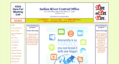 Desktop Screenshot of indianriveraa.org